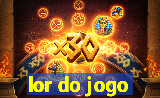 lor do jogo